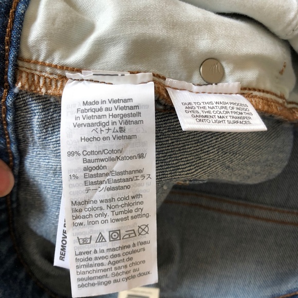 Madewell The Perfect Vintage Crop Jean in Rosabelle Wash Comfort Stretch Edition - Picture 11 of 16